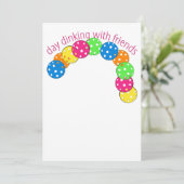 ピックルボールデー 友達と丁寧にプレー 招待状 (スタンド正面)