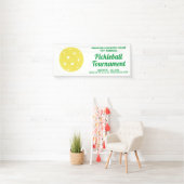 ピックルボールトーナメントカスタム文字カスタムカラー 横断幕 (インサイチュ)