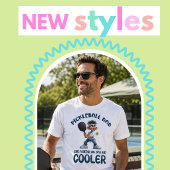 ピックルボールパパ、普通のパパみたい Tシャツ