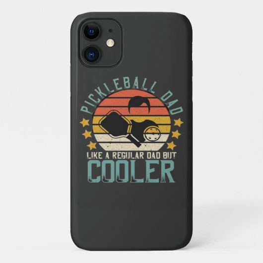ピックルボールパパ 正規パパみたいだけどよりクール Case-Mate iPhoneケース (裏面)
