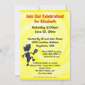 ピックルボールパーティーのご招待 招待状 (裏面)