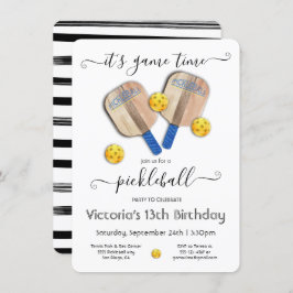 ピックルボールパーティートーナメント 招待状