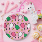 ピックルボールパーティー ペーパープレート (パーティー)