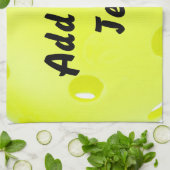 ピックルボールピックルボールイエカスタマイズローペルソナリズ キッチンタオル (折り畳み)