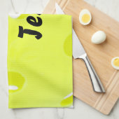 ピックルボールピックルボールイエカスタマイズローペルソナリズ キッチンタオル (四つ折り)