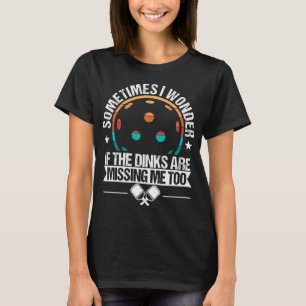 ピックルボールプレーヤーコートのヴィンテージ Tシャツ