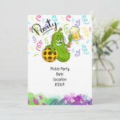 ピックルボールプレーヤーパーティー 日程を保存  招待状 (スタンド正面)