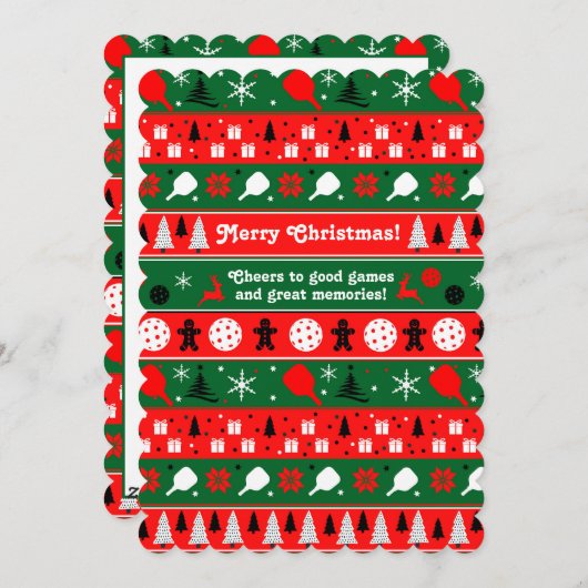 ピックルボールホリデイ応援 シーズンカード (正面/裏面)