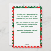 ピックルボールホリデイ応援 シーズンカード (裏面)