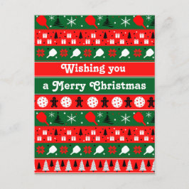 ピックルボールホリデイ応援 シーズンポストカード