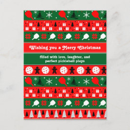 ピックルボールホリデイ応援 シーズンポストカード