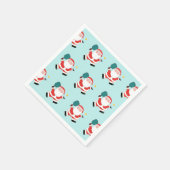 ピックルボールホリデーパーティー スタンダードカクテルナプキン (角)