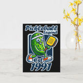 ピックルボール伝説 1991年 レトロ 35周年 カード (黄色い花)