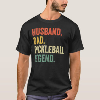 ピックルボール夫 父 伝説 ヴィンテージ 父の日 Tシャツ