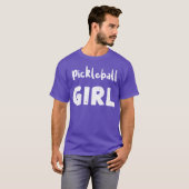 ピックルボール女子 スポーツ Tシャツ (正面フル)