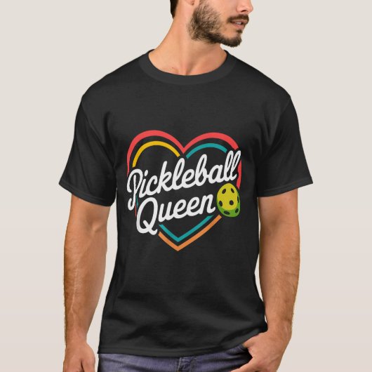 ピックルボール女王 Tシャツ (正面)