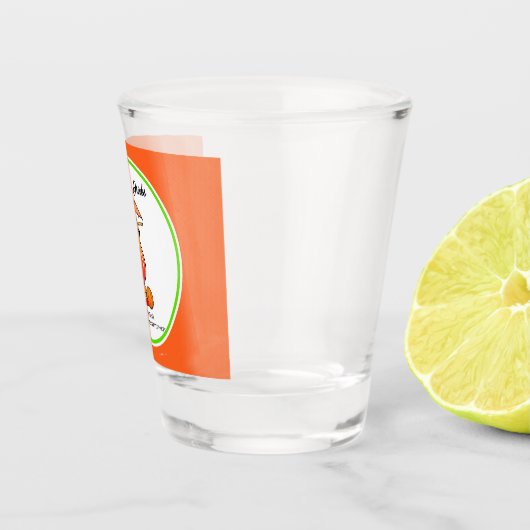 ピックルボール独身最後の夜 パーティー ディンクス＆ドリンクス ショットグラス (右)