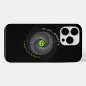 ピックルボール現象ギャラクシー iPhoneケース (裏面横)