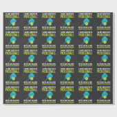 ピックルボール選手のスポーツアスリートユーモアに溺れる ラッピングペーパー (フラット)