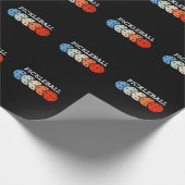 ピックルボール選手のスポーツ好き ラッピングペーパー (角)