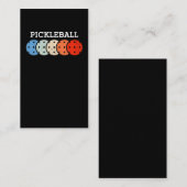 ピックルボール選手のスポーツ好き 名刺 (正面/裏面)