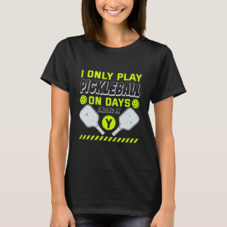 ピックルボール選手の贈り物 Tシャツ