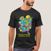 ピックルボール・インベーダー Tシャツ (正面)