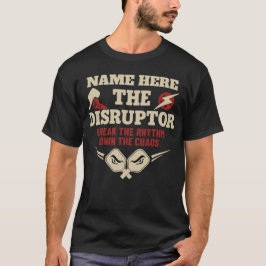 ピックルボール カスタムネーム THE DISRUPTOR Tシャツ