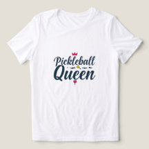 ピックルボール クイーン シャツ 👑🏓 | かわいいピックルボール Tシャツ