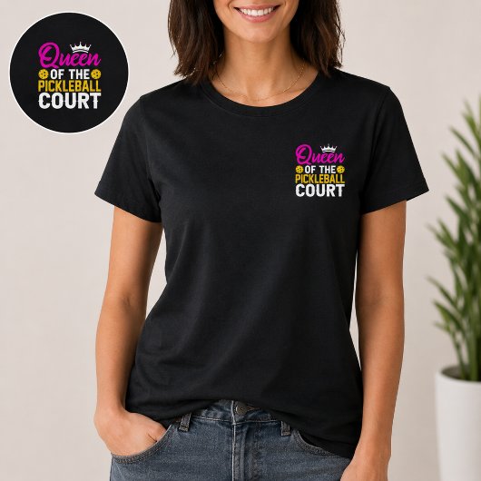 ピックルボール・クイーン Tシャツ