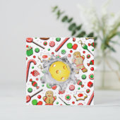 ピックルボール クリスマスカード (スタンド正面)