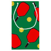 ピックルボール クリスマス 小型 ギフトバッグ (裏面)
