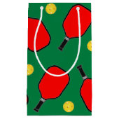 ピックルボール クリスマス 小型 ギフトバッグ (正面)