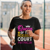 ピックルボール・コートの女王 Tシャツ