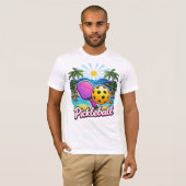 ピックルボール ジャージー 半袖Tシャツ Tシャツ (正面フル)