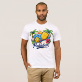 ピックルボール ジャージー 半袖Tシャツ Tシャツ (正面フル)