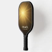 ピックルボール スター モダン クール ライト モノグラム ネーム ピックルボールラケット (左)