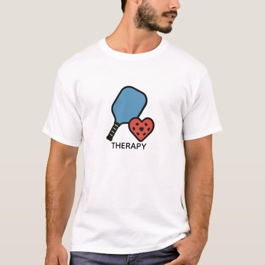 ピックルボール セラピー Tシャツ (正面)