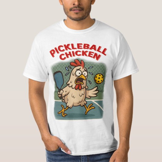 ピックルボール チキン Tシャツ (正面)