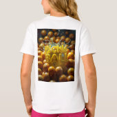 ピックルボール デザイン Tシャツ (裏面)
