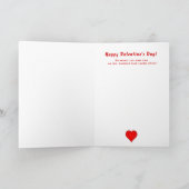 ピックルボール ハッピー バレンタインデー カード (内部)