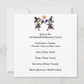 ピックルボール・ハロウィンパーティー セーブザデート (裏面)