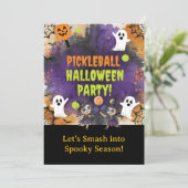  ピックルボール ハロウィンパーティー 招待状 (スタンド正面)