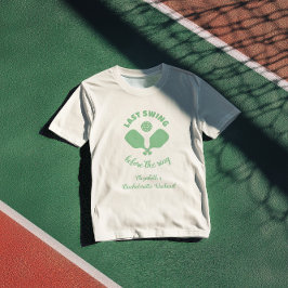 ピックルボール・バチェラーウィークエンド Tシャツ