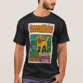 ピックルボール パドル 面白い犬の名言 Tシャツ (正面)
