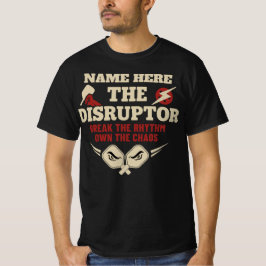 ピックルボール パーソナライズドネーム The Disruptor Tシャツ