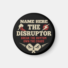 ピックルボール パーソナライズド 名前 The Disruptor マグネット