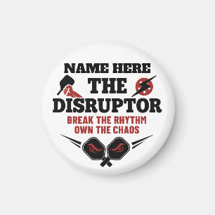 ピックルボール パーソナライズド 名前 The Disruptor マグネット