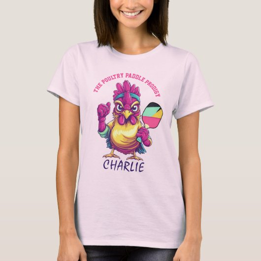 ピックルボール・ビーク・ブレイカー Tシャツ (正面)