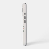 ピックルボール フラワーパドルブーケ iPhone 16ケース (左側面)